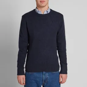 Acne Studios Jena Soft Wool Crew KnitNavy