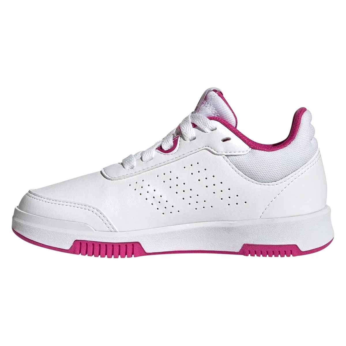 ADIDAS JUNIOR TENSAUR 2.0 WHITE/MAGENTA SHOES