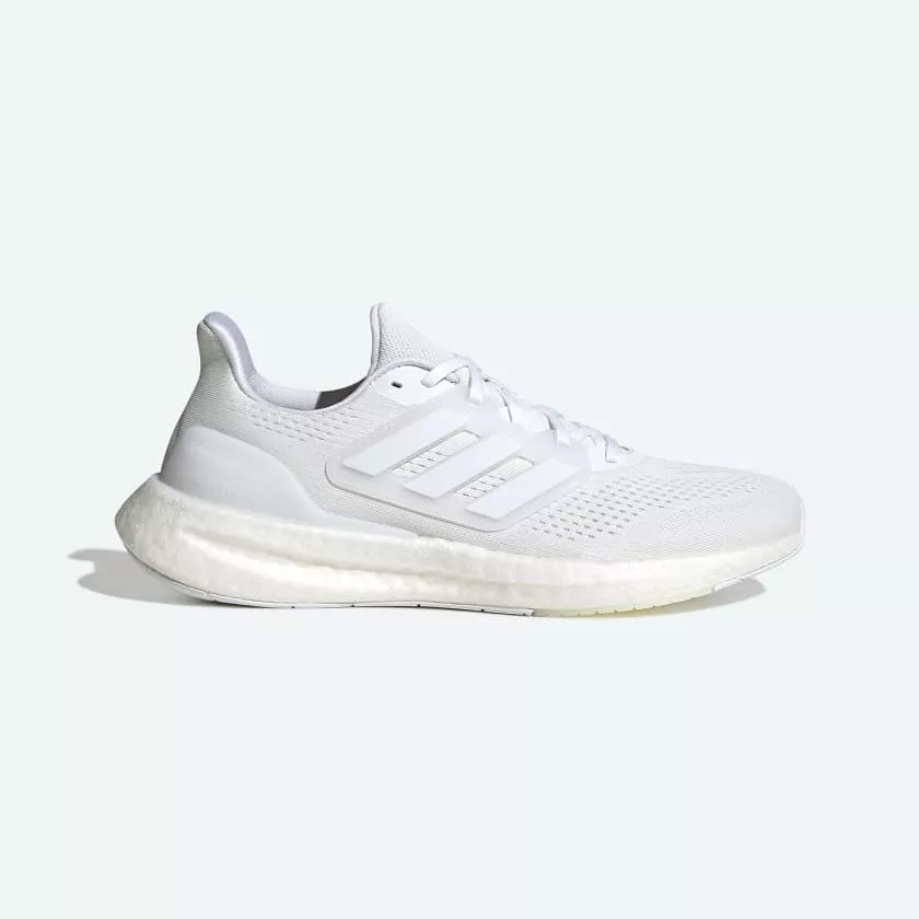 ADIDAS MEN'S PUREBOOST 23 WHITE SHOES