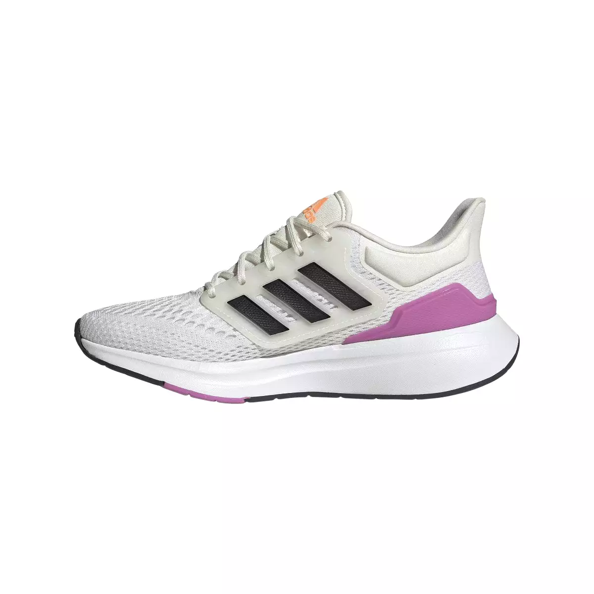 ADIDAS WOMEN'S EQ21 RUN WHITE/LILAC SHOES