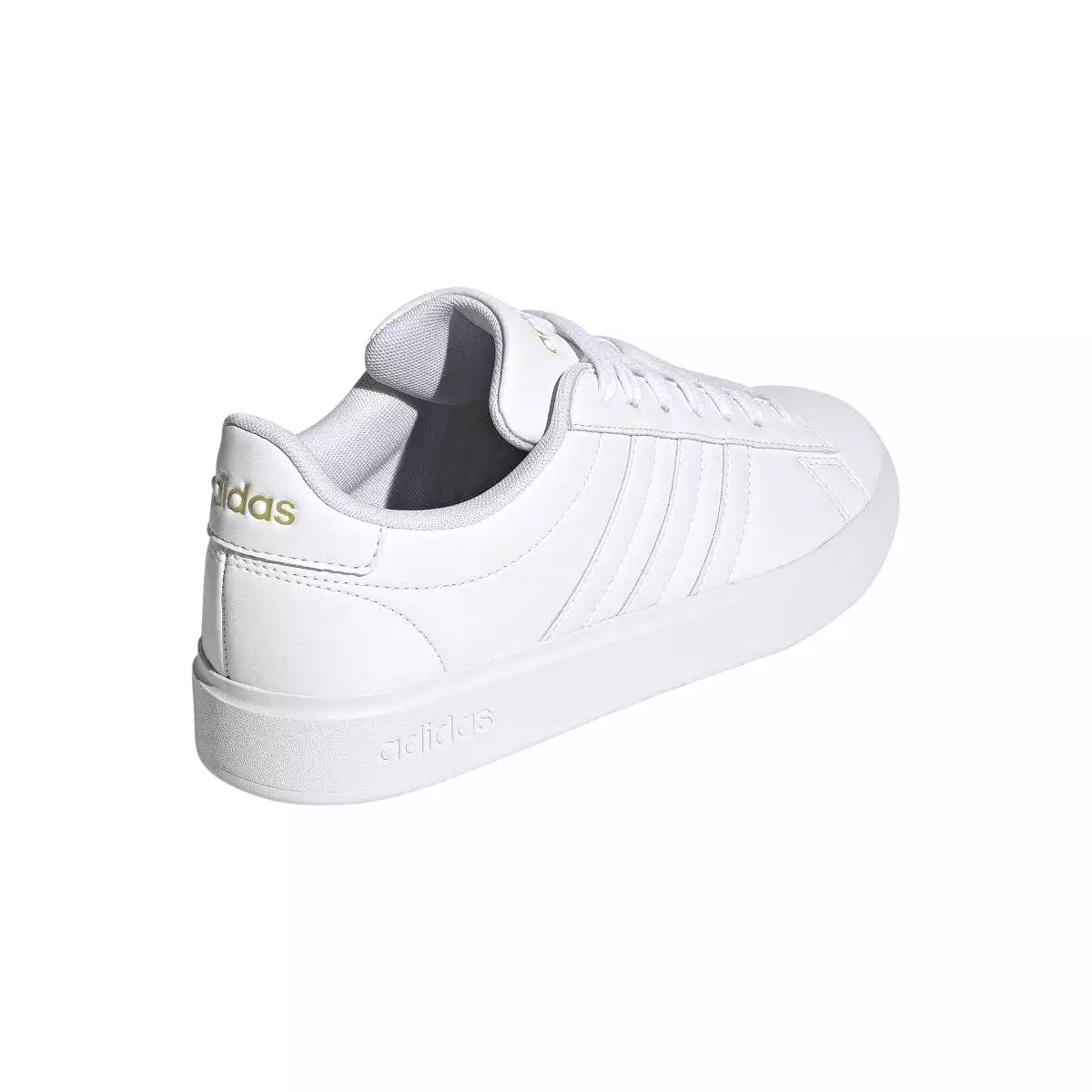 ADIDAS WOMEN'S GRAND COURT CLOUDFOAM LIFESTYLE COURT TRIPLE WHITE SHOES