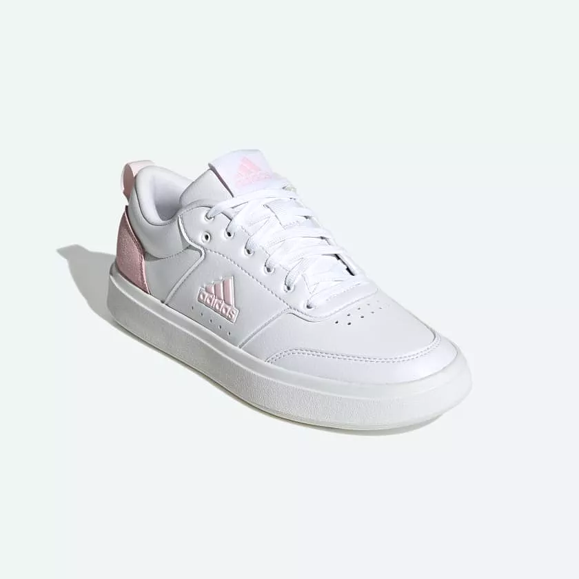 ADIDAS WOMEN'S PARK STREET WHITE/PINK SHOES