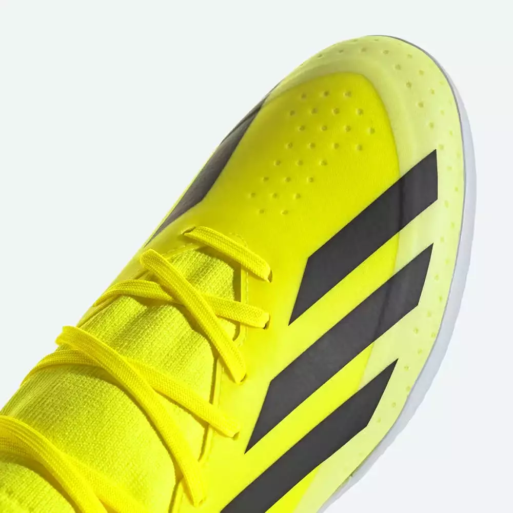 Adidas X Crazyfast League Indoor Football Shoes (Yellow/Black/White)