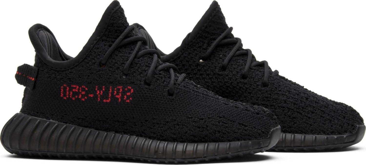 Adidas Yeezy Boost 350 V2 “Black Red” (Infant & Kids)