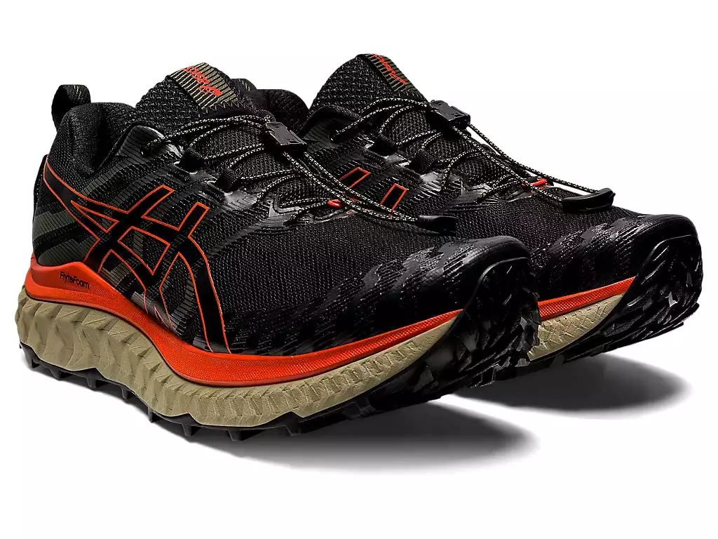 ASICS Men's TRABUCO MAX (Black/Cherry Tomato)