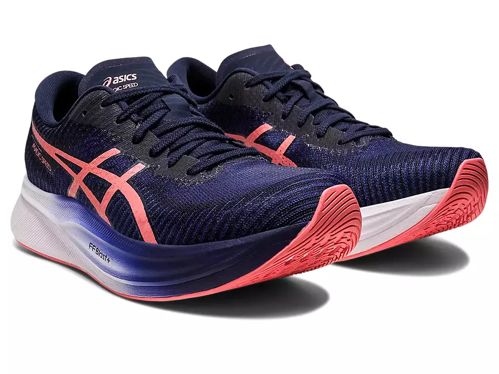 ASICS Women's MAGIC SPEED 2 (Indigo Blue/Papaya)