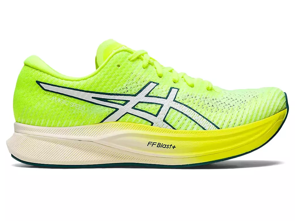 ASICS Women's MAGIC SPEED 2 (Safety Yellow/White)