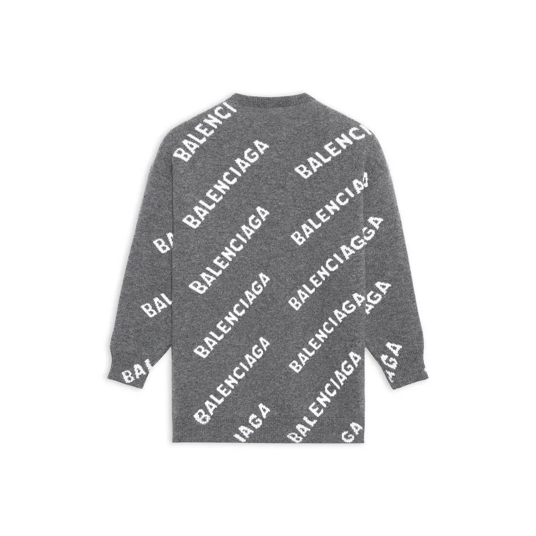 BALENCIAGA  |Crew Neck Monogram Casual Style Wool Long Sleeves