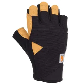 Carhartt Men's Fingerless Swift High Dexterity Gloves - Black Barley