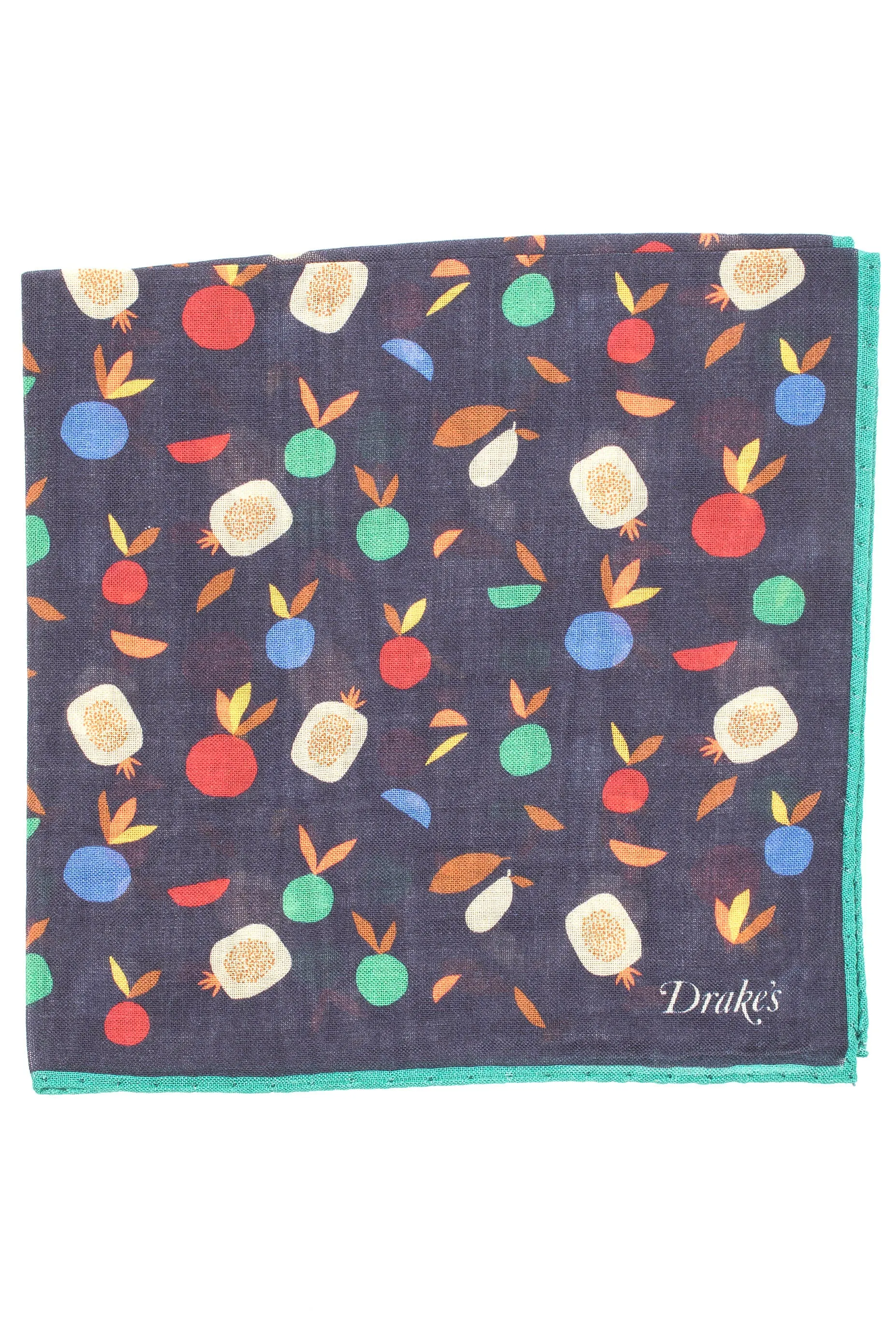 Fruit Print Pocket Square