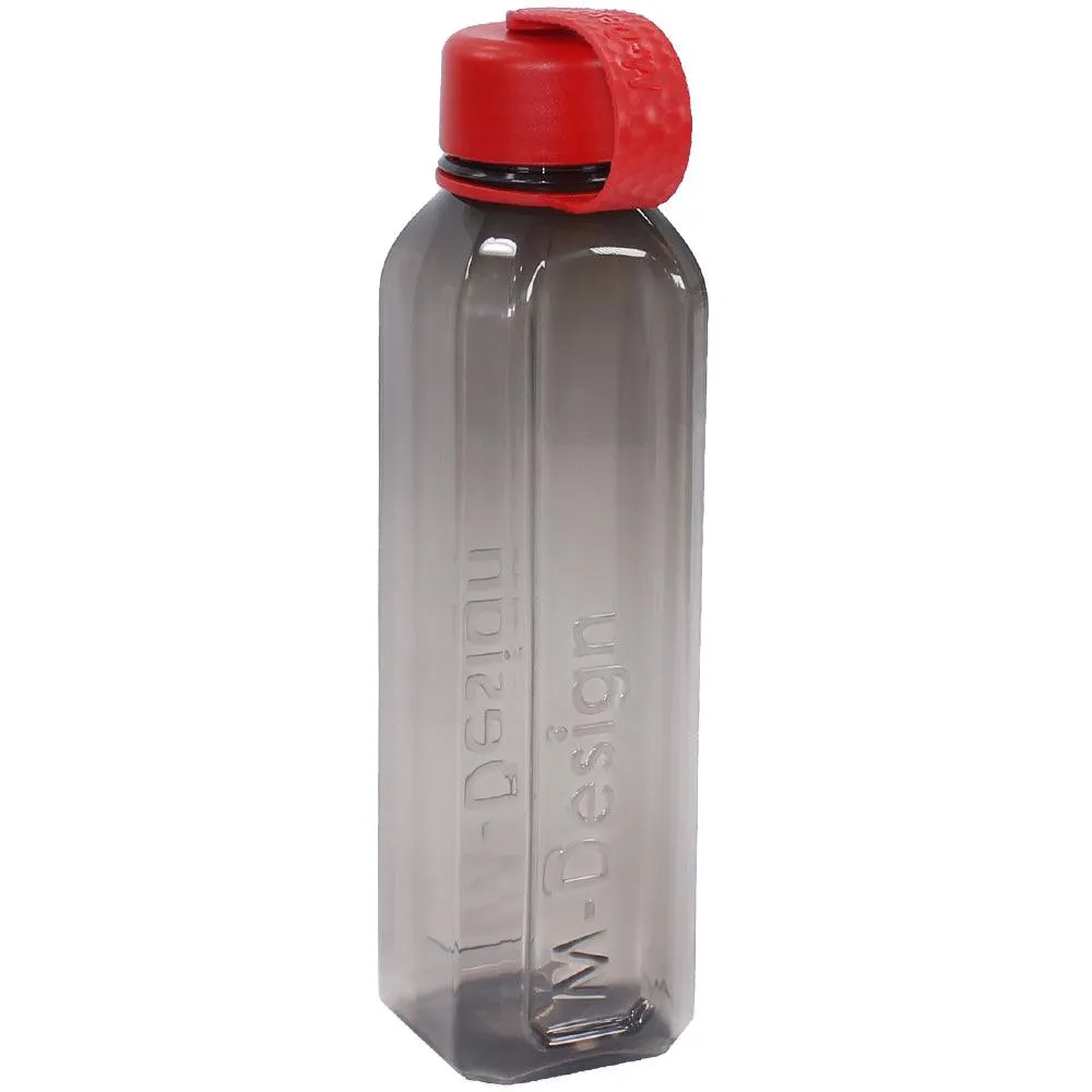 M Design Square Bottle with Strap 800ml - Black