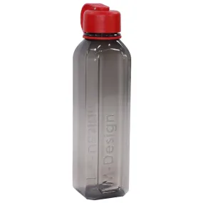 M Design Square Bottle with Strap 800ml - Black