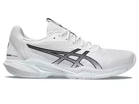 Men's Asics Solution Speed FlyteFoam 3, White/Black, 11.5 D Medium