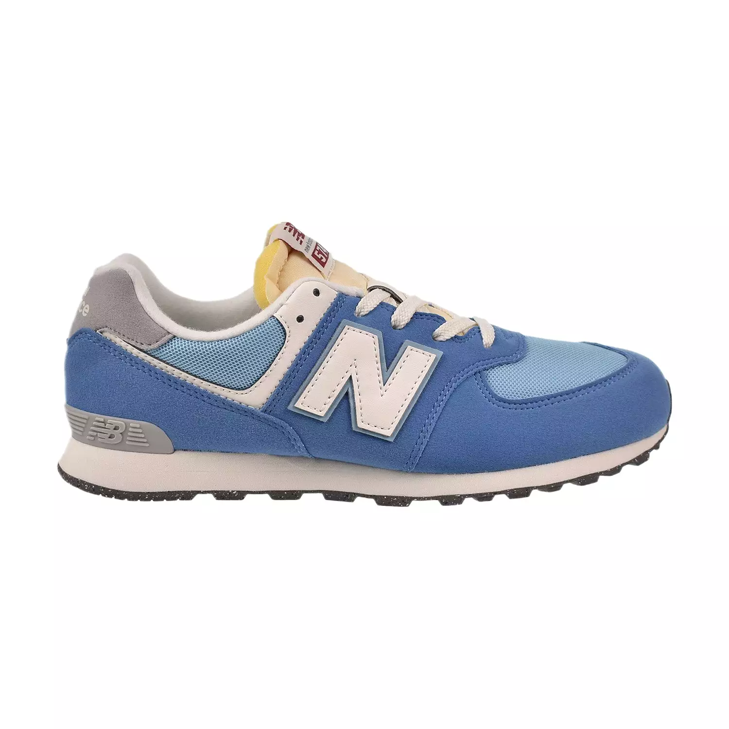 New Balance 574 Big Kids' Shoes Blue-White