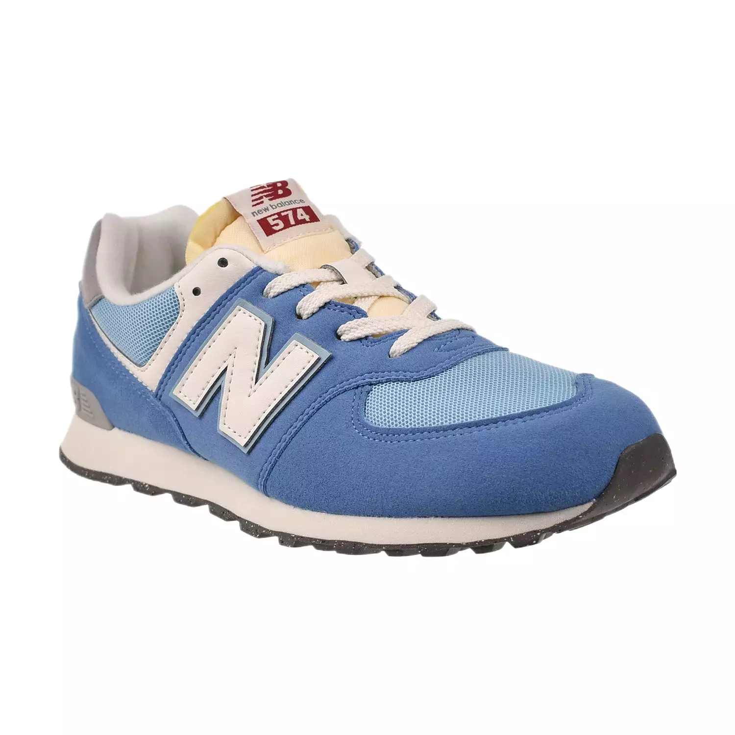 New Balance 574 Big Kids' Shoes Blue-White