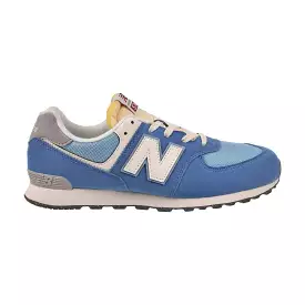 New Balance 574 Big Kids' Shoes Blue-White