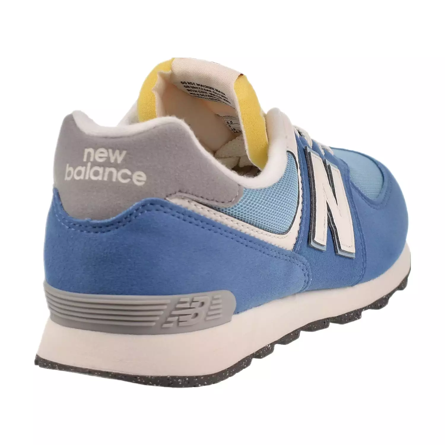 New Balance 574 Big Kids' Shoes Blue-White