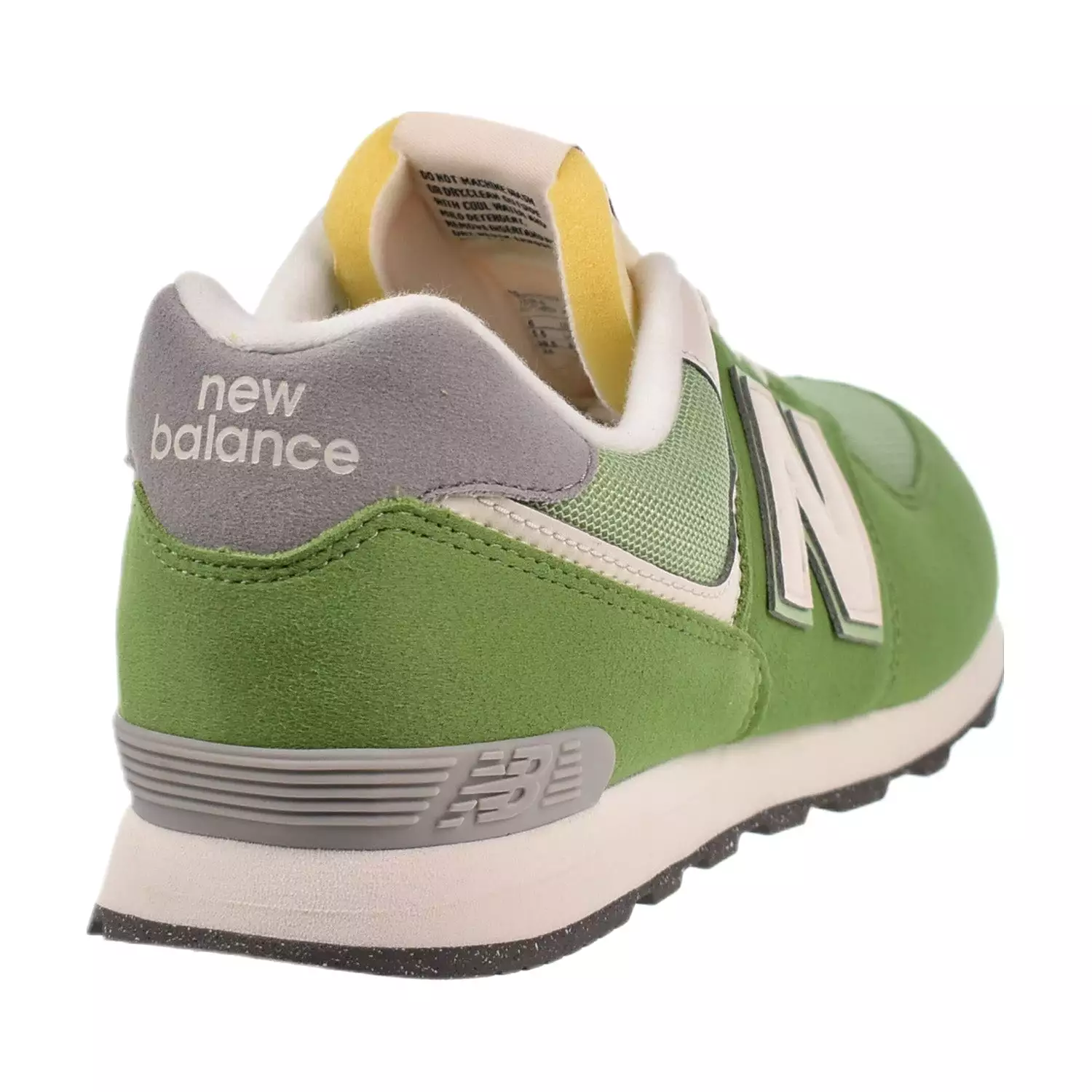 New Balance 574 Big Kids' Shoes Chive-white