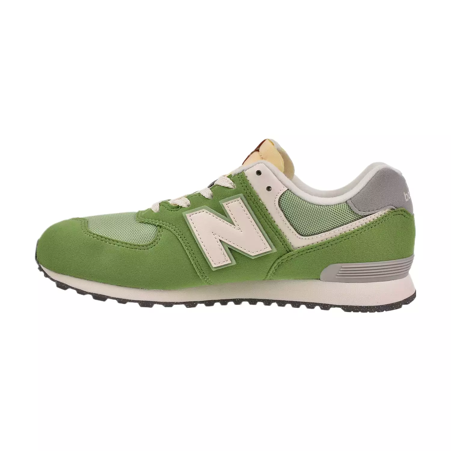 New Balance 574 Big Kids' Shoes Chive-white