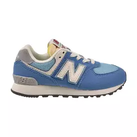 New Balance 574 Little Kids' Shoes Blue-White