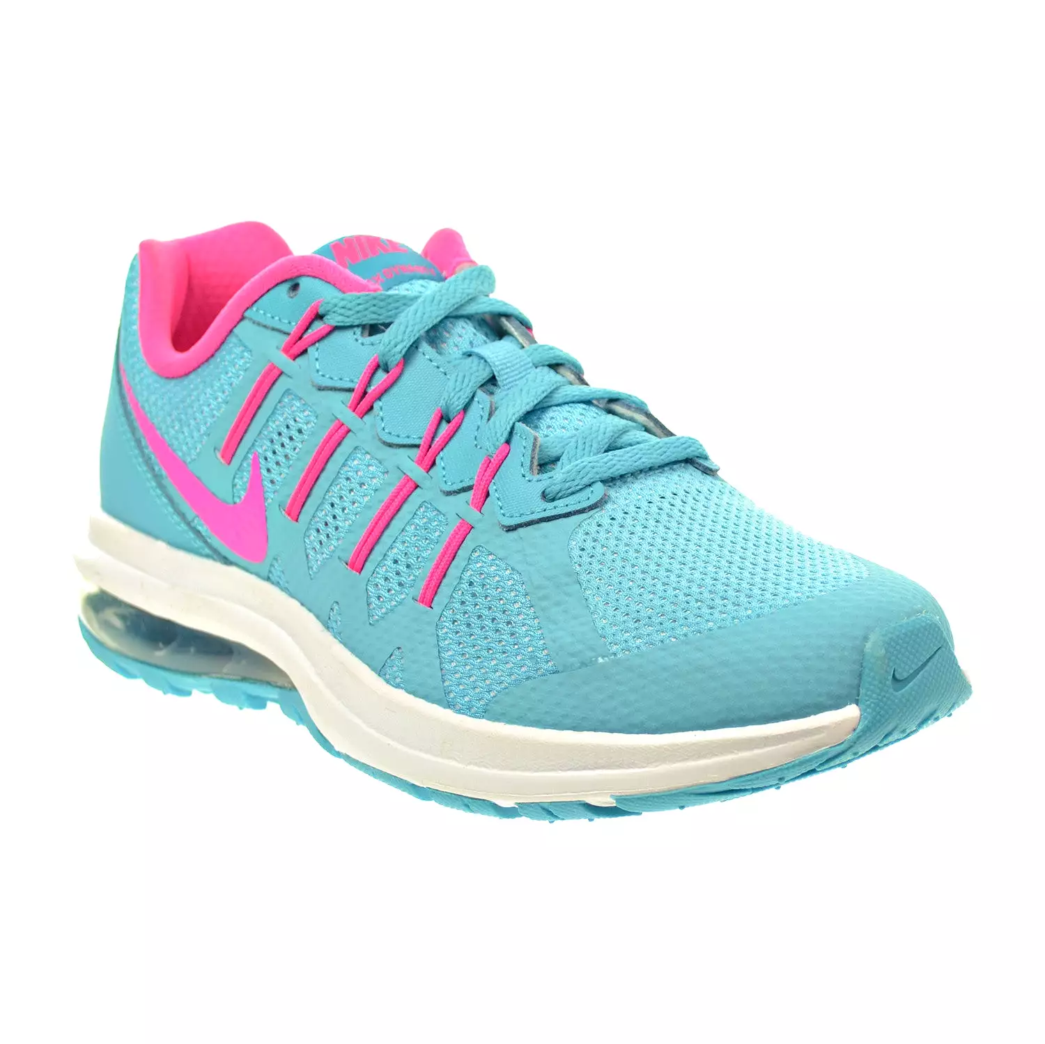 Nike Air Max Dynasty (GS) Big Kid's Shoes Gamma Blue/Pink Blast/White