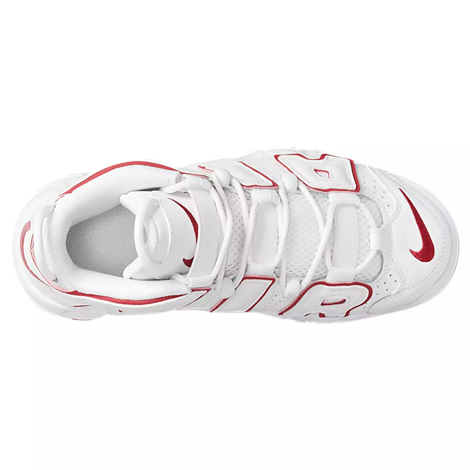 Nike Air More Uptempo White Varsity Red Outline (2018/2021) (GS)