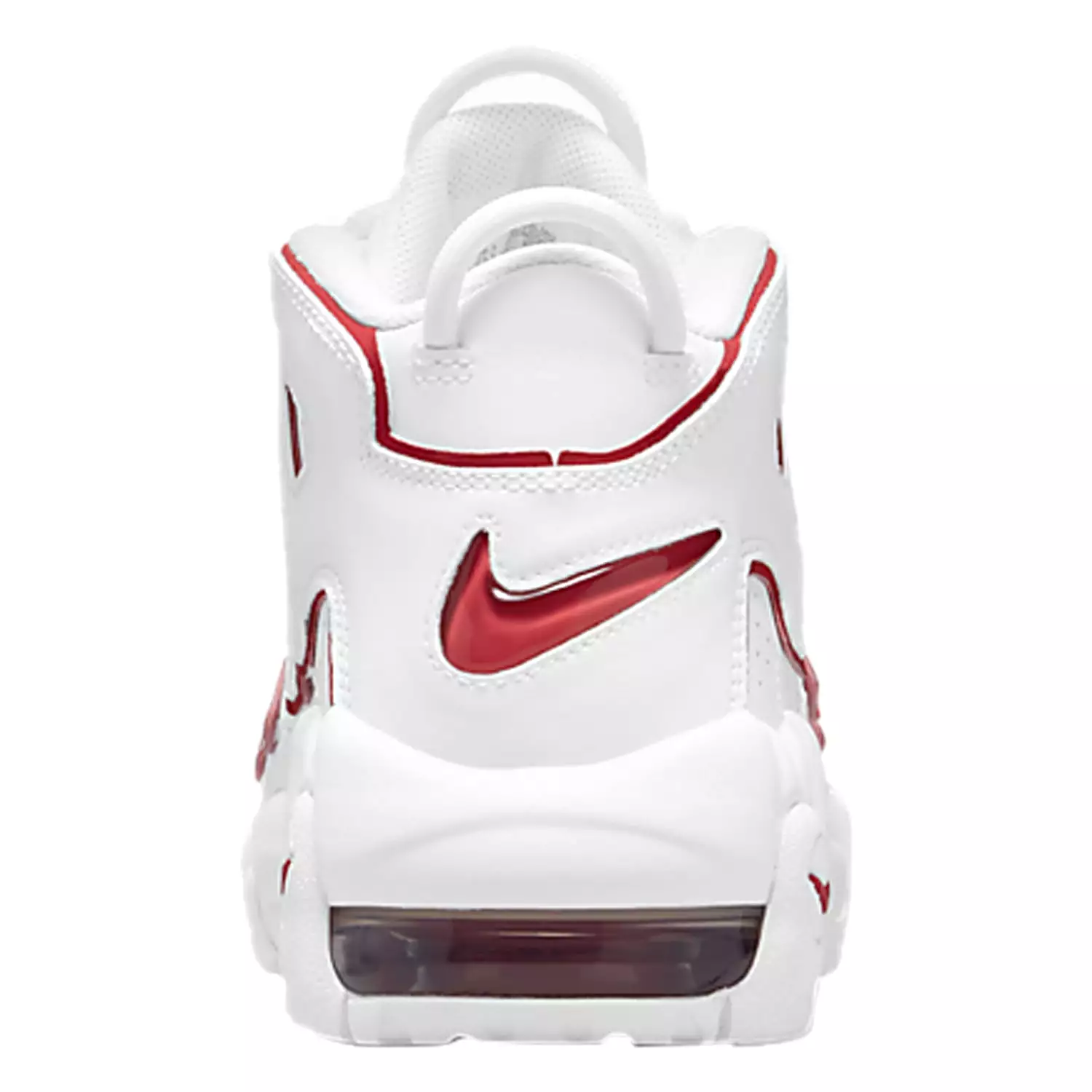 Nike Air More Uptempo White Varsity Red Outline (2018/2021) (GS)