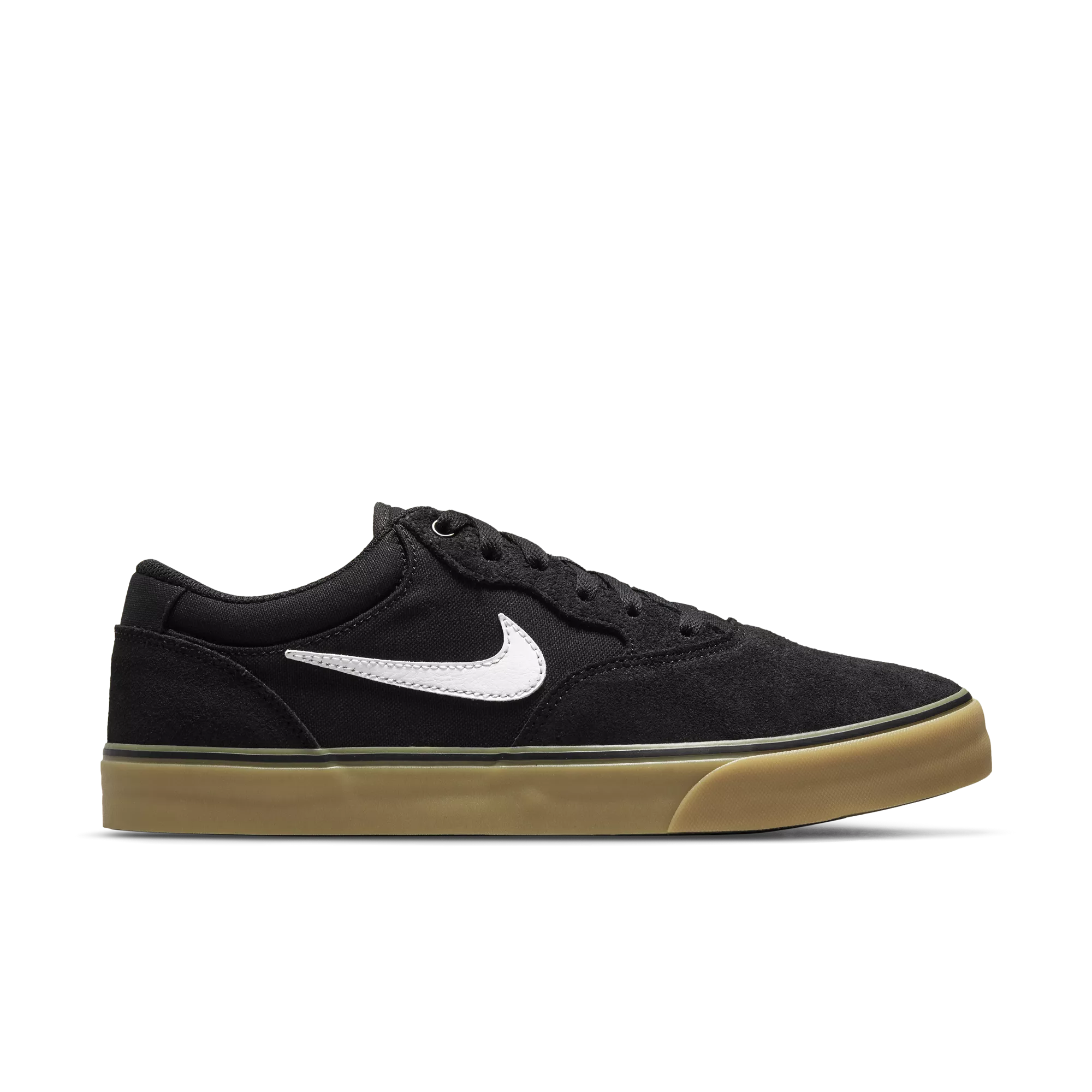 Nike SB Chron 2 - Black/White-Black-Gum Lt. Brown