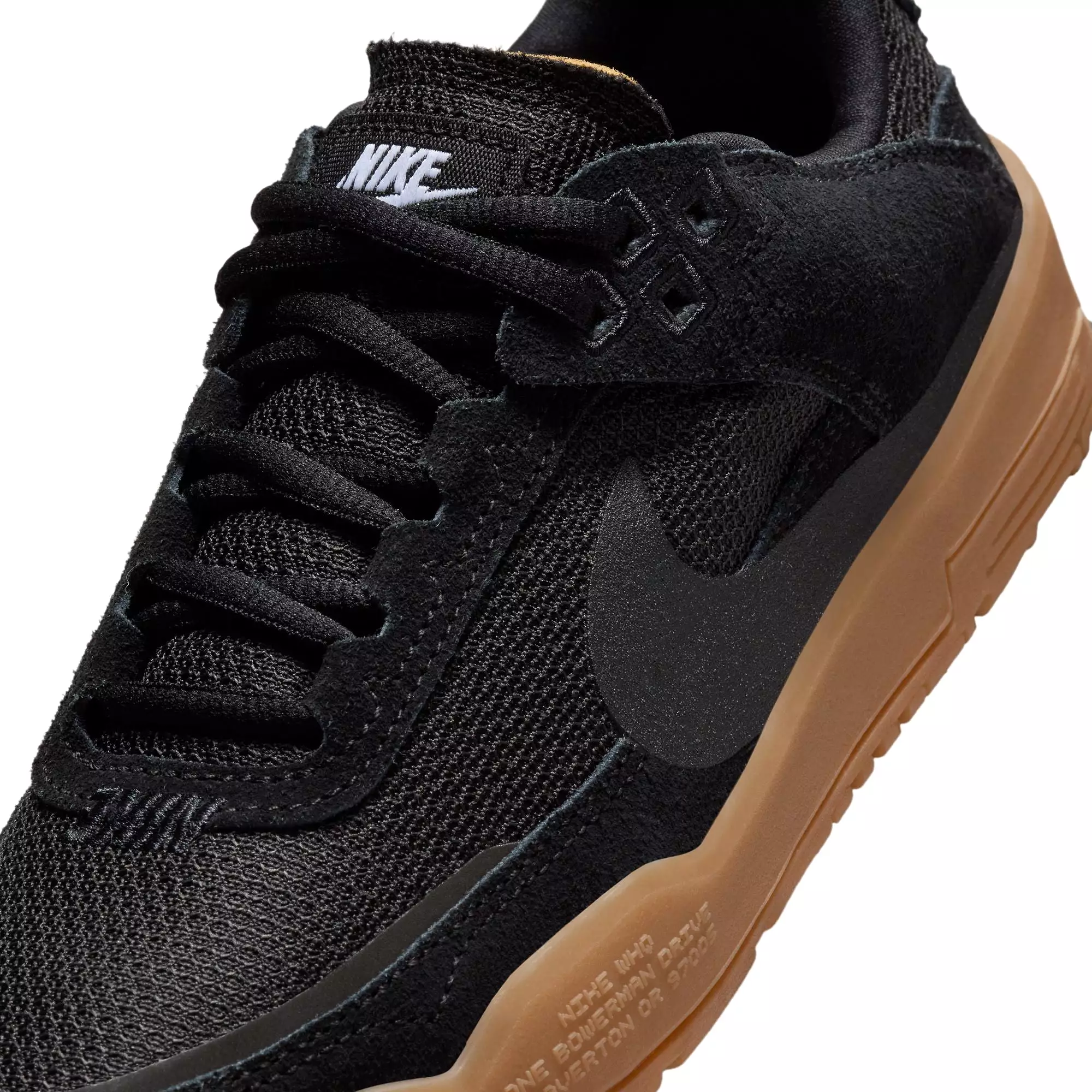 Nike SB Day One - Black/Black-Gum Lt. Brown-White