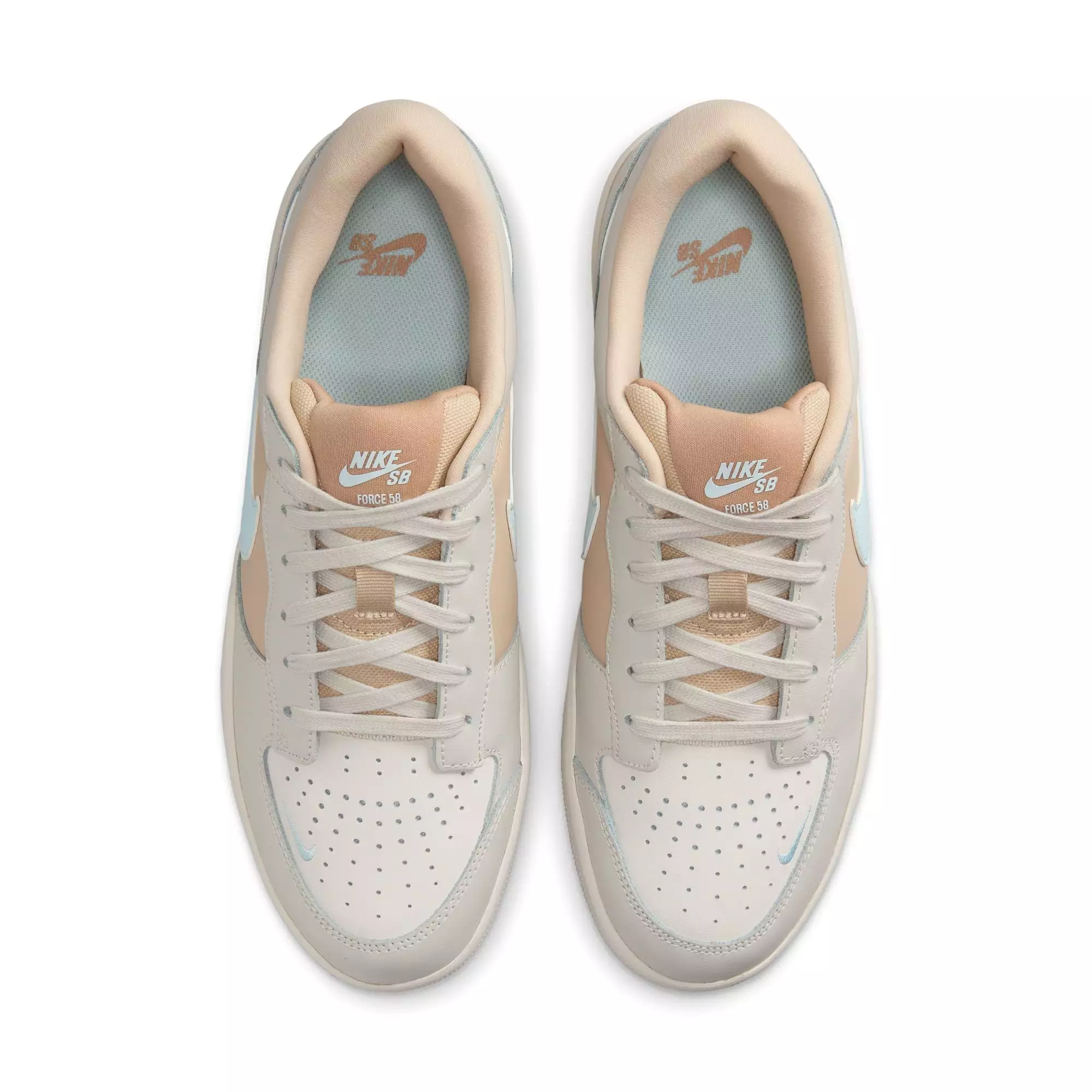 Nike SB Force 58 Premium - Lt Bone/Glacier Blue-Sanddrift-Hemp