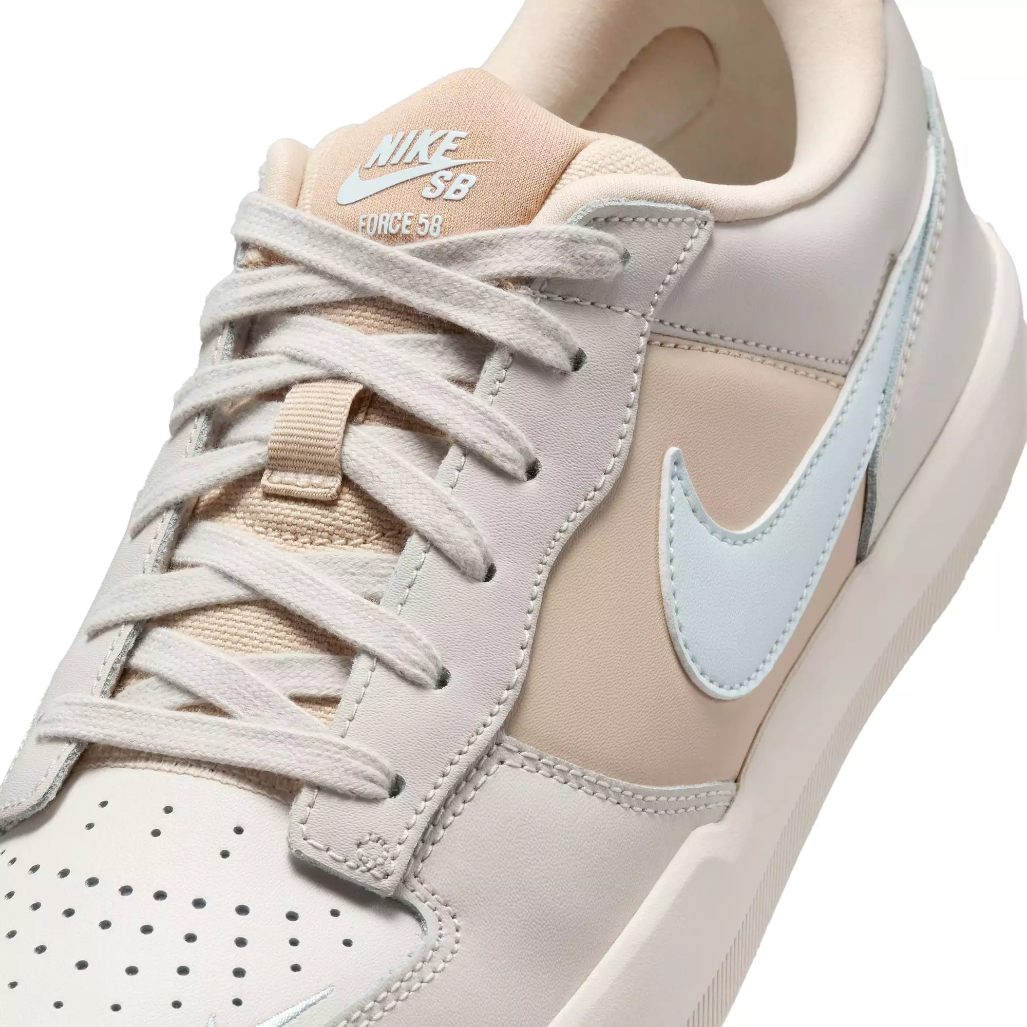 Nike SB Force 58 Premium - Lt Bone/Glacier Blue-Sanddrift-Hemp