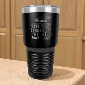 Personalized Stainless Steel Tumbler Seasoned With Love