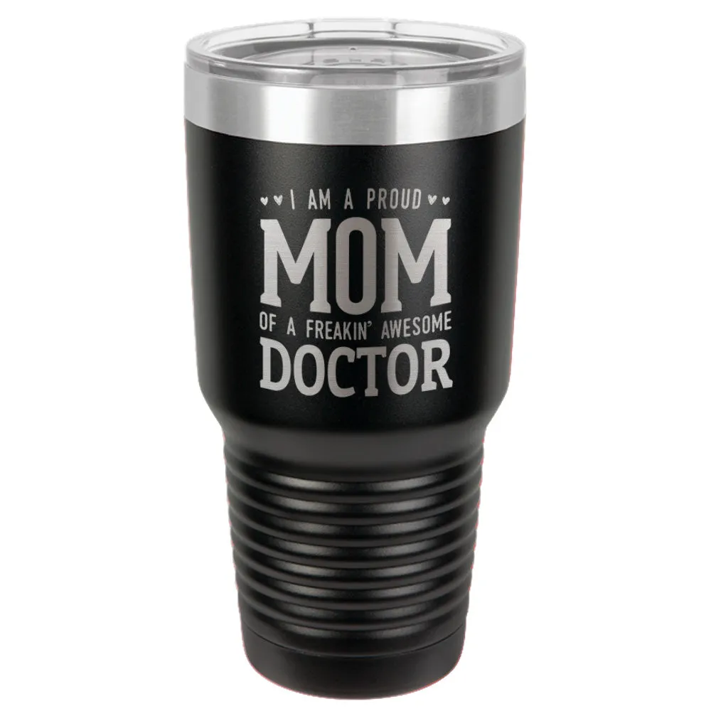 Proud Mom Personalized Stainless Steel Tumbler