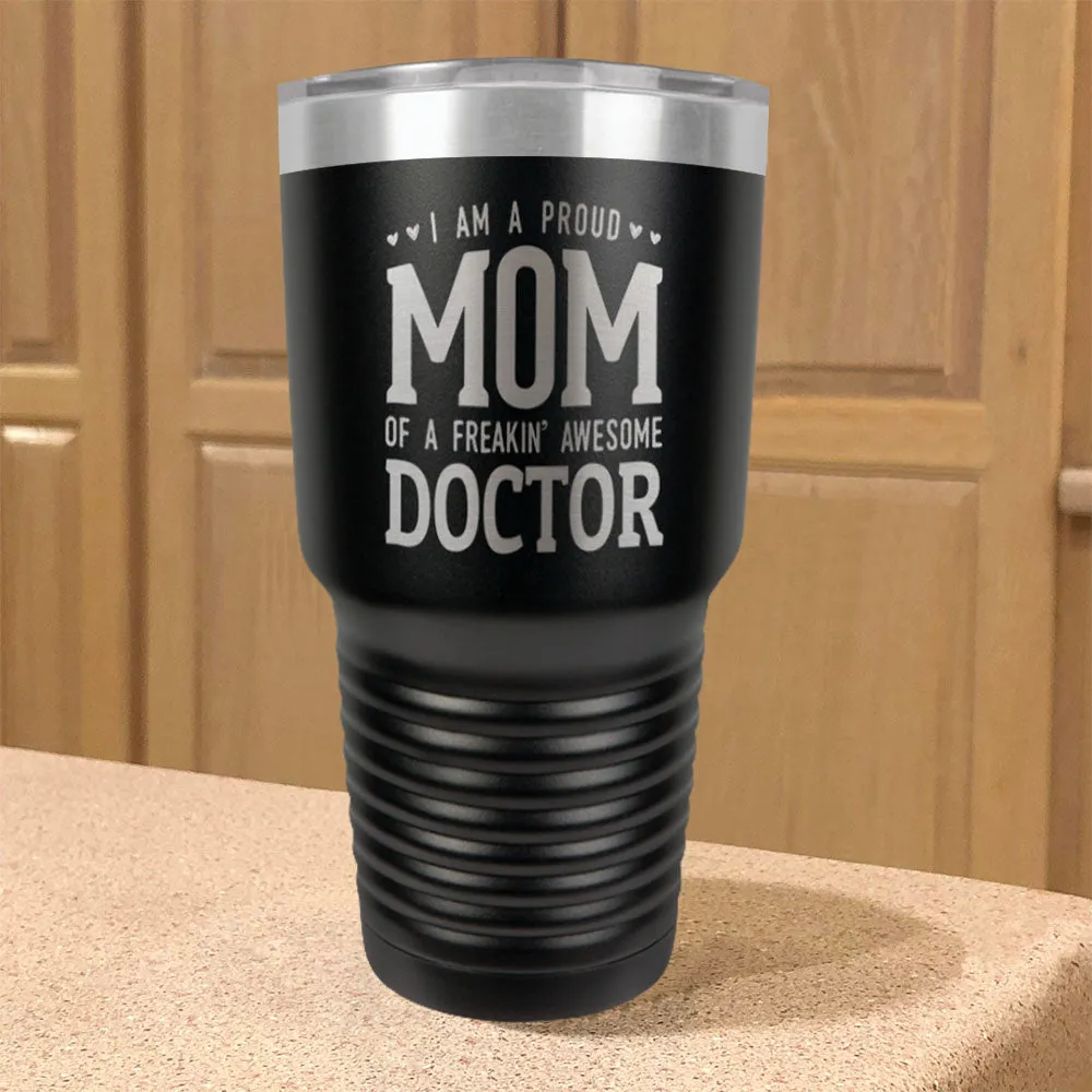 Proud Mom Personalized Stainless Steel Tumbler