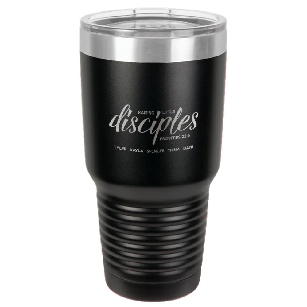 Raising Disciples Personalized Stainless Steel Tumbler