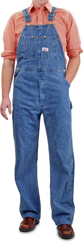 Sale: Men’s Stonewashed Blues Overall by ROUND HOUSE American-Made 699