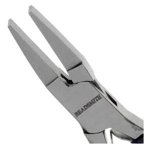 The Beadsmith Jewelry Micro Pliers Duckbill Flat Nose