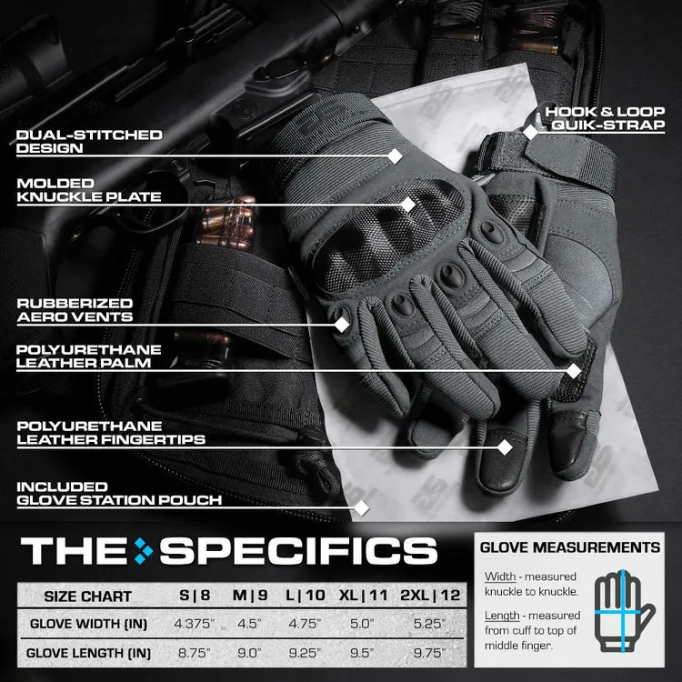 The Combat Tactical Gloves - Multiple Variants