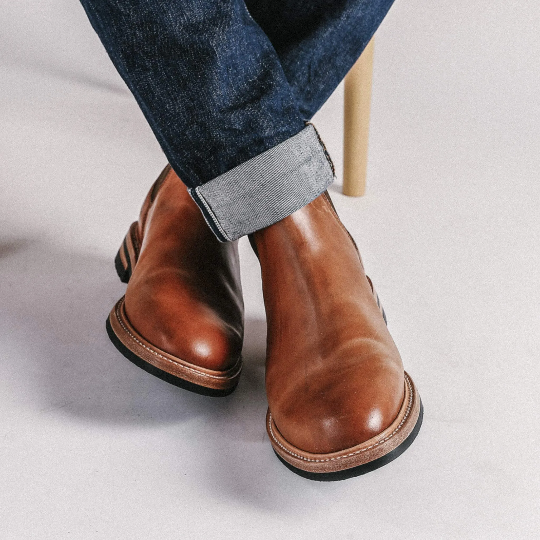 The Ranch Boot in Whiskey Cordovan