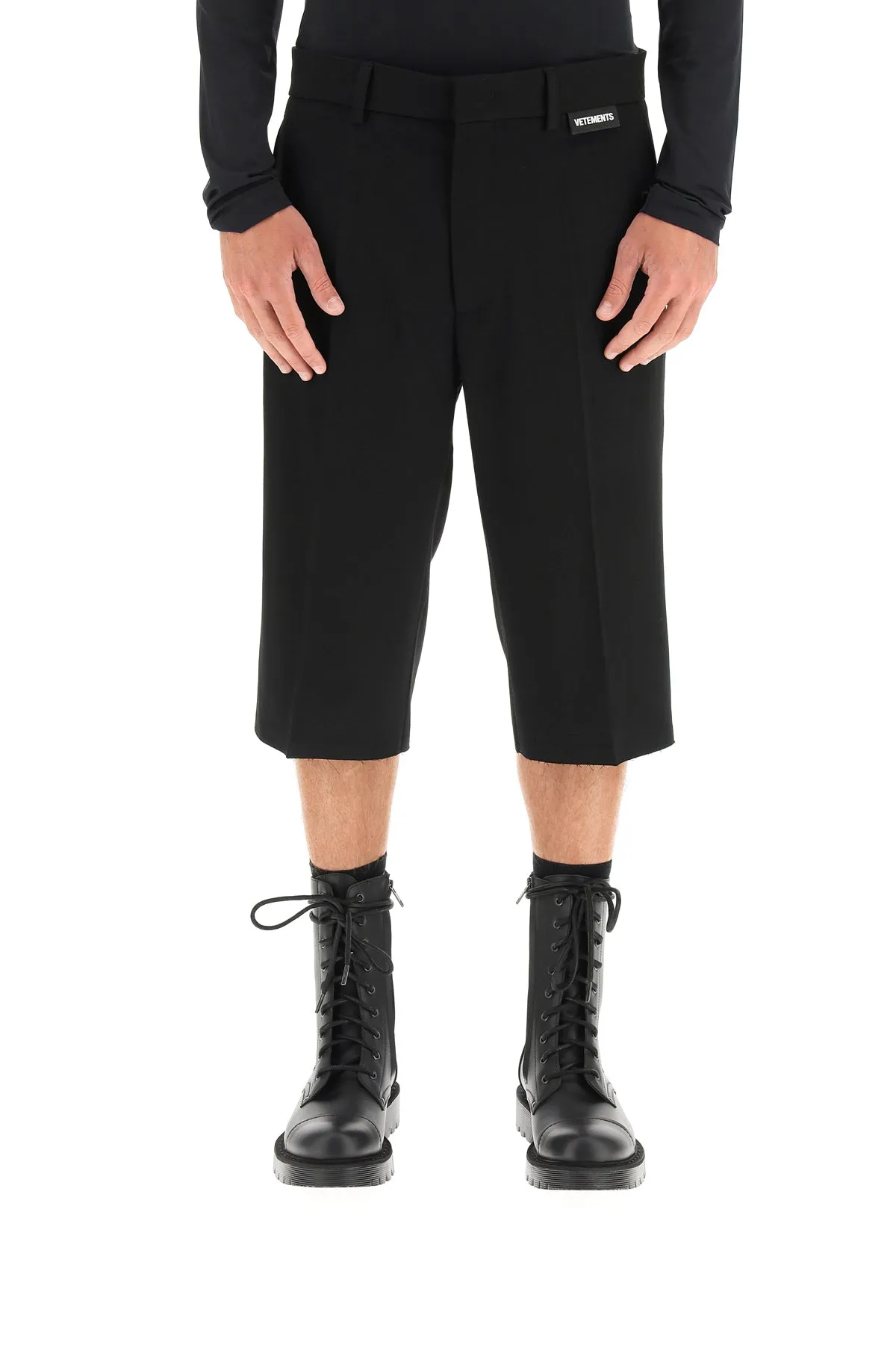 Vetements Knee-Length Tailored Shorts