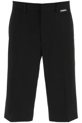 Vetements Knee-Length Tailored Shorts