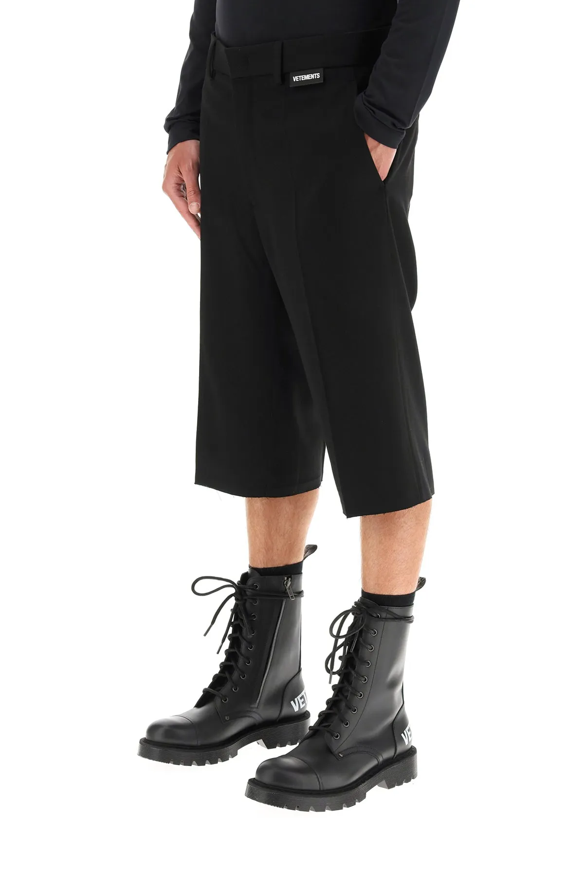 Vetements Knee-Length Tailored Shorts